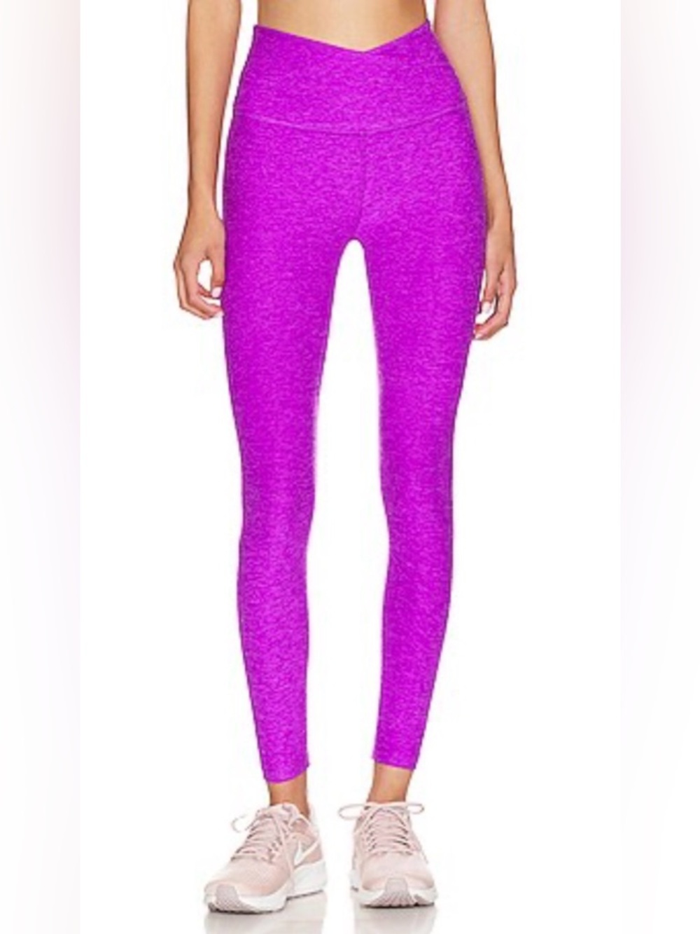 Beyond Yoga Space Dye Vivid Plum Leggings XS